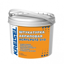 Декоративная штукатурка акриловая Kreisel 010 AKRYLPUTZ "короед" 2мм/3мм группа2 — Короед