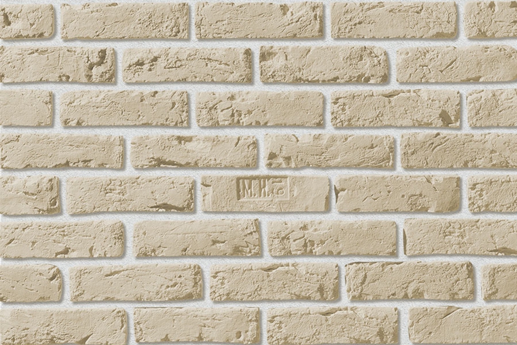 Рядовая плитка Leonardo Stone Орлеан гипс 051 с расшивкой 1,2 см — Grandline