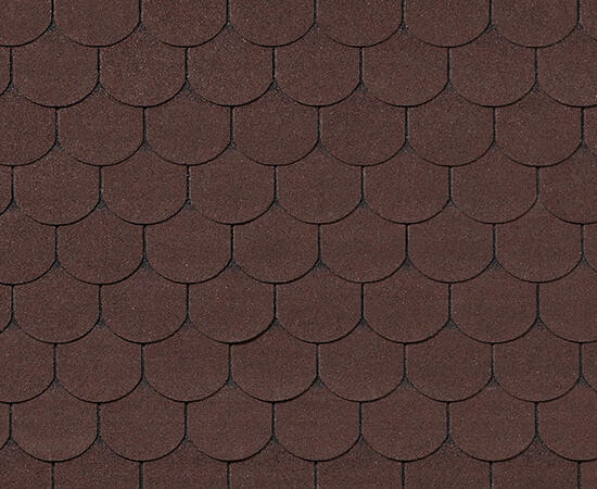RoofShield черепица Фемили Лайт Готик (3м2) Коричневый с оттенением — Grandline