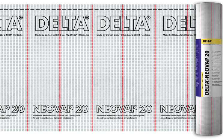 Пленка пароизоляционная армированная Delta-Neovap 20 (75м2) — Grandline
