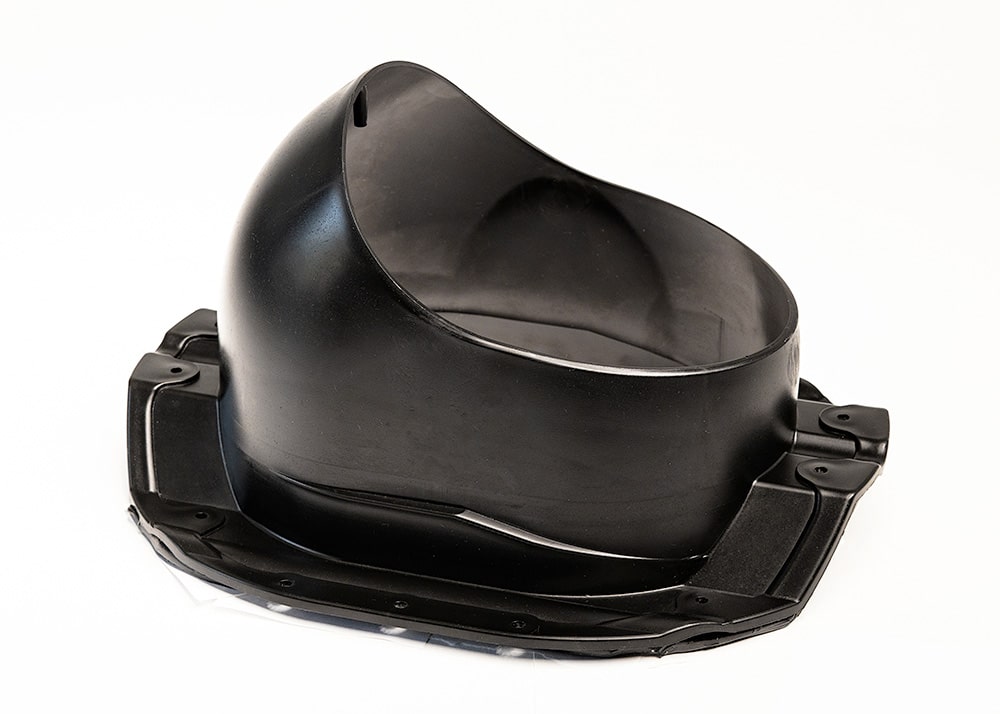 Проходной элемент для кровли Gervent Профнастил-35 RAL 9005 — Grandline