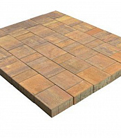 Тротуарная плитка BRAER Старый город "Ландхаус", Color Mix Прайд, 80 мм (160х160х80) — Braer