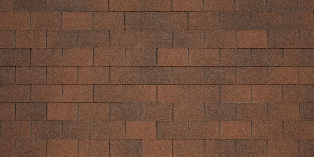 Битумная черепица TEGOLA CAPRI Marrone 434 (Коричневый) — Grandline