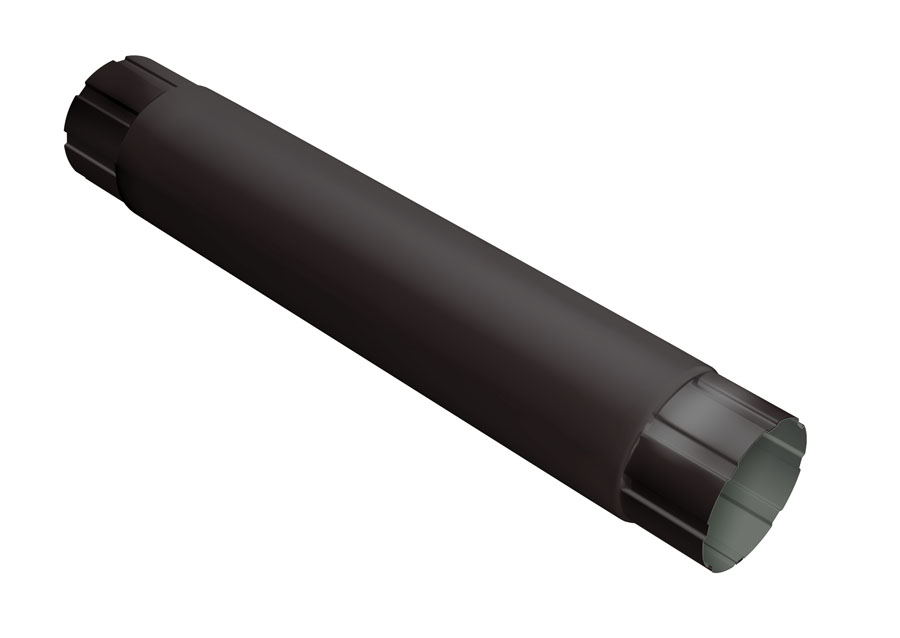 Труба круглая соединительная Optima Matt 90мм 1м RR 32 — Grandline