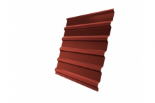 Профнастил С20В 0,5 Satin Мatt RAL 8004 терракота — Профнастил С20