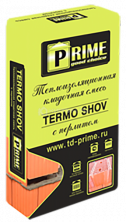 Теплоизоляционный раствор PRIME Termo Shov 6130 — Теплоизоляционные кладочные растворы