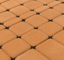 Тротуарная плитка BRAER Классико, Коралловый (57х115х60) — Braer