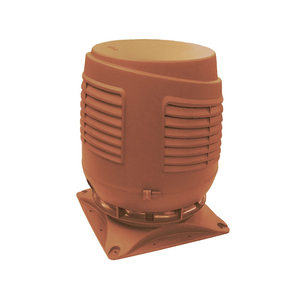 Приточный вентиляционный элемент 160S Vilpe INTAKE кирпичный — Grandline