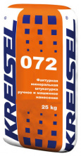 Декоративная штукатурка KREISEL KORNPUTZ 072 BR барашек 1,5-2 мм, белая — Декоративная