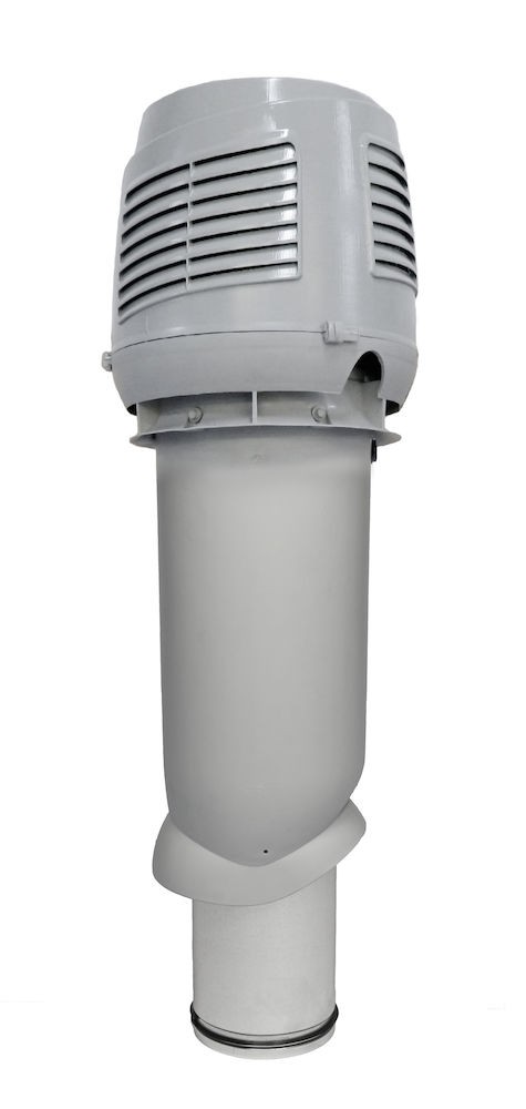 Приточный вентиляционный элемент 160/ER/700 Vilpe INTAKE светло-серый — Grandline