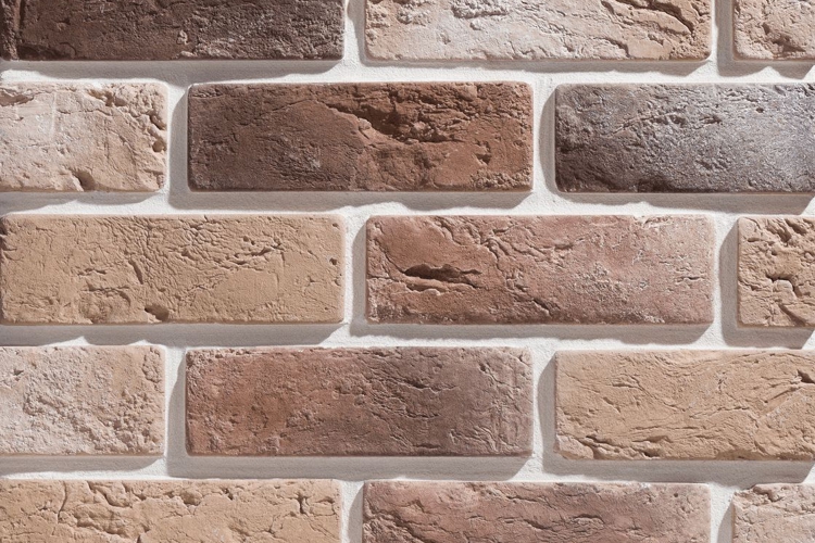 Рядовая плитка Leonardo Stone Лион 402 с расшивкой 1,2 см — Grandline