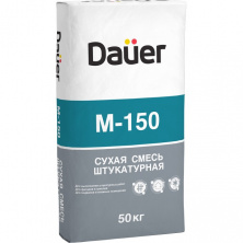 Штукатурка цементная Dauer смесь М 150 серый 50кг — Цементная