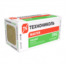 Утеплитель ТехноНИКОЛЬ Роклайт 1200*600*50мм 8.64м2 0.432м3 минвата (базальт) — Утеплитель