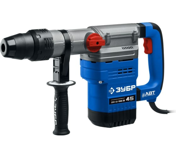 Перфоратор ЗУБР Профессионал SDS-Max 1350Вт, 45мм, кейс (ЗПМ-45-1350 ЭВ) — Grandline