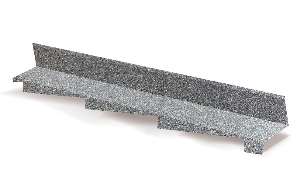 Планка примыкания правая AeroDek Robust античный серый — Grandline