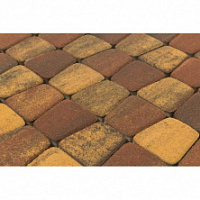 Тротуарная плитка BRAER Классико, Color Mix Мальва (172х115х60) — Braer