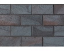Клинкерная тротуарная плитка Stroher SPALTKLINKER 336 METALLIC SCHWARZ (240x115x18) — Клинкерная