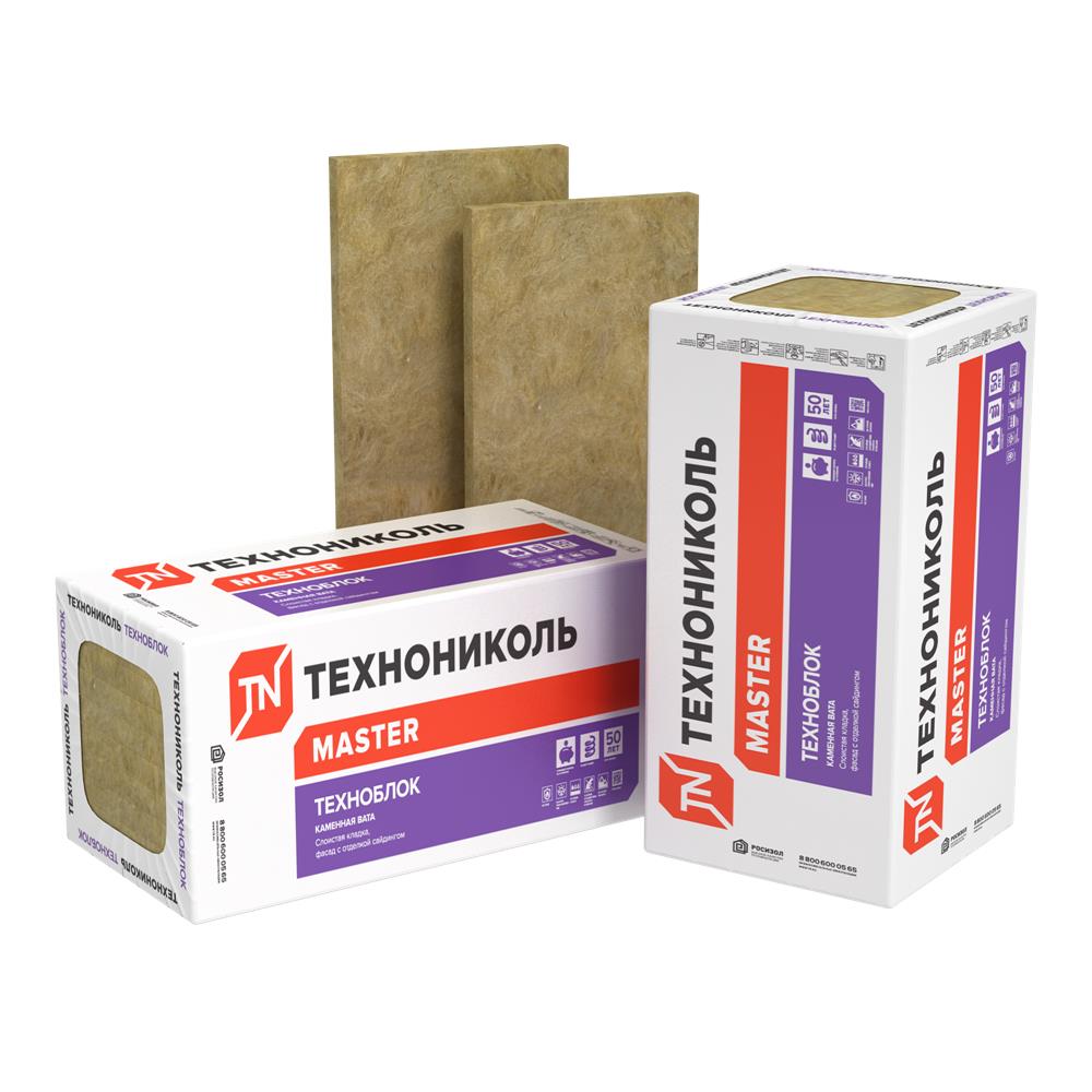 Утеплитель ТЕХНОБЛОК СТАНДАРТ (6 плит, 4,32 кв.м) 1200х600х100 мм — Технониколь