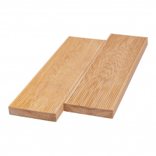 Террасная доска Вельвет 27*142*3000, сорт В, Лиственница, упаковка — Технониколь