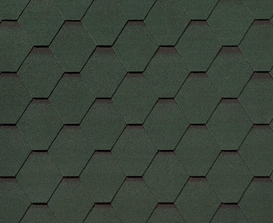 RoofShield черепица Премиум Стандарт (3м2) Зеленый с оттенением — Grandline