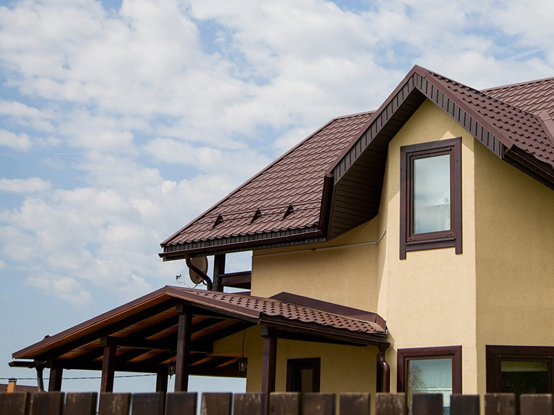 Металлочерепица Grand Line Velur Матовый 0,5мм Kvinta 1210 — Металлочерепица