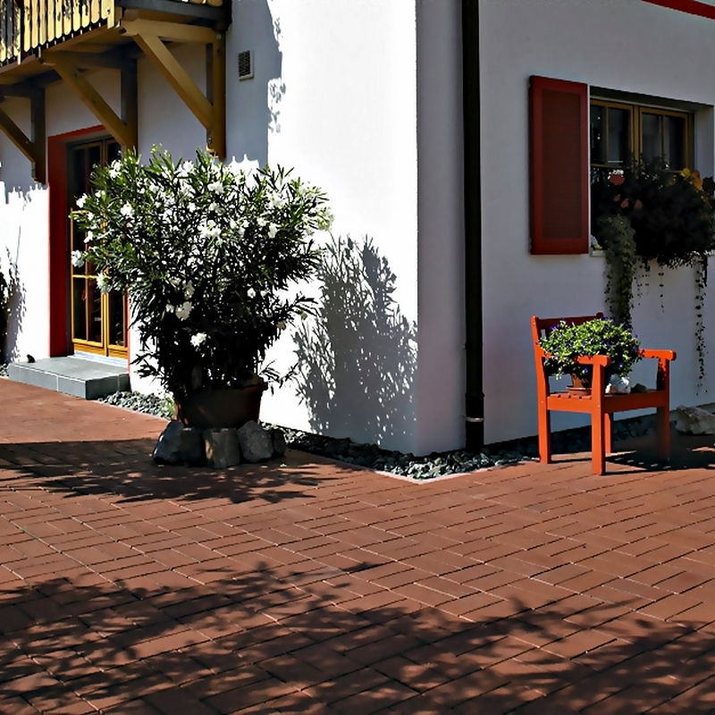 Тротуарный клинкер Feldhaus Klinker gala plano P402KDF 200x100x52 — Клинкерная