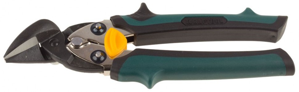Ножницы по металлу правые усиленные с выносом KRAFTOOL COMPACT 190 мм (2326-R) — Grandline