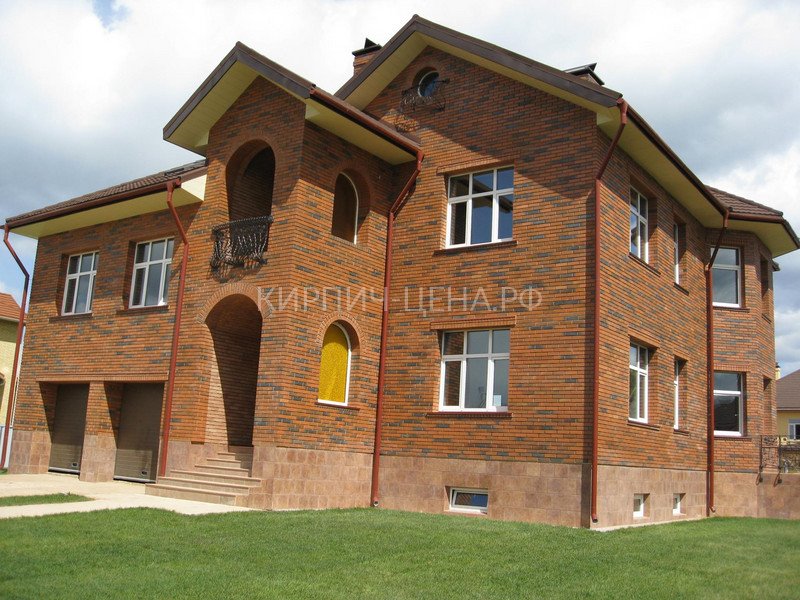 Кирпич керамический TERCA RED FLAME гладкий 0,7НФ — Кирпич
