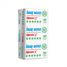 Утеплитель Knauf KNAUF NORD 1250*600*100мм 4.5м2 0.45м3 минвата (стекловолокно) — Утеплитель