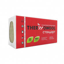 Утеплитель Изомин ThermoWool Стандарт (от 76,032м3) 1200*600*100мм 2.88м2 0.288м3 минвата (базальт) — Утеплитель