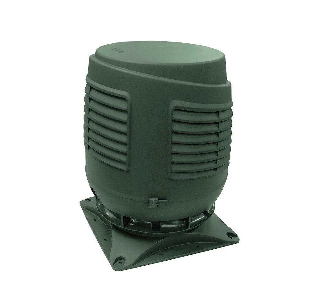 Приточный вентиляционный элемент 160S Vilpe INTAKE зеленый — Grandline