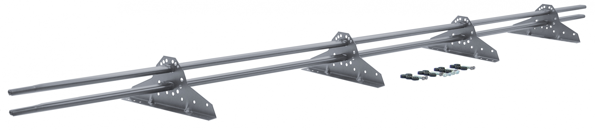 Снегозадержатель NEW трубчатый Grand Line RAL 9006 3м — Grandline