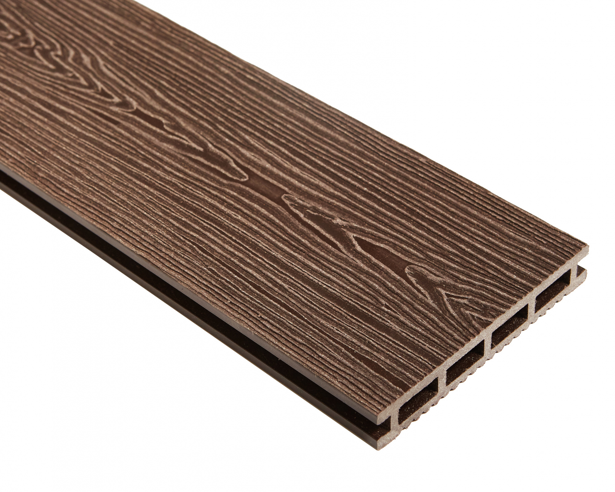 Террасная доска Qiji Premium 3000x140x22 мм венге — Grandline
