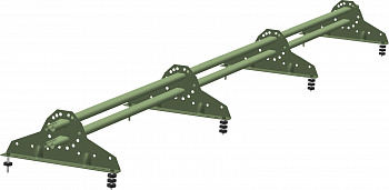 Снегозадержатель NEW трубчатый Grand Line RAL 6019 3м — Grandline