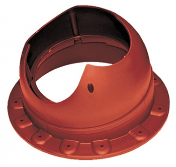 Проходной элемент Krovent Base-VT Seam 110 красный — Grandline