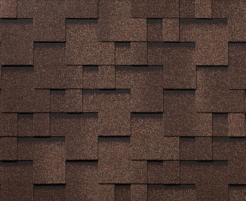 Roofshield Черепица Премиум Модерн (3м2) Лесной орех — Grandline