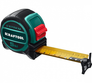 Рулетка со сверхшироким полотном KRAFTOOL Extrem 5м х 32мм (34127-5) — Grandline
