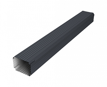 Труба гофрированная Vortex Lite 76х102х1000мм PE RAL 8004 терракота — Grandline