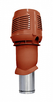 Приточный вентиляционный элемент 160/ER/500 Vilpe INTAKE кирпичный — Grandline