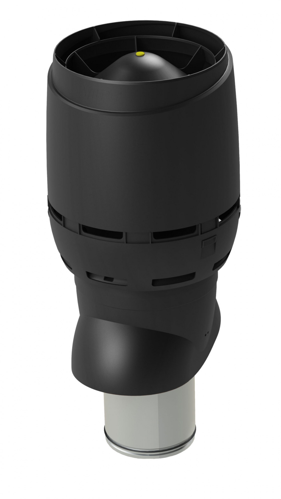 Вентиляционный выход FLOW XL-200/ИЗ/500 черный — Grandline