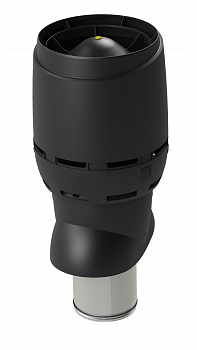 Вентиляционный выход FLOW XL-200/ИЗ/500 черный — Grandline