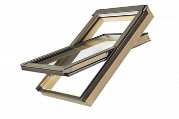 Окно мансардное РТР-V/PI U3"Сосна" 66х118 — Grandline