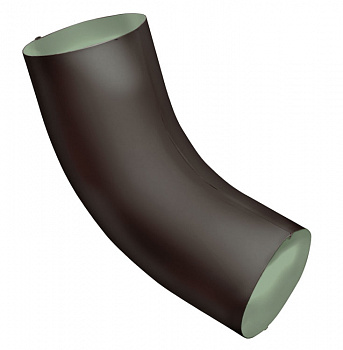 Колено 60 град Optima Matt 90мм RAL 8017 — Grandline