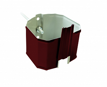 Кронштейн трубы на кирпич прямоугольный Vortex RAL 3005 — Grandline
