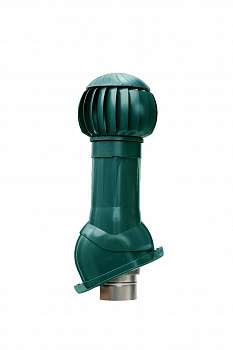 Комплект вентиляции Gervent для кровли ПН-21 160/125 RAL 6005 — Grandline