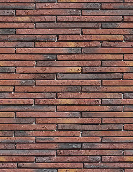 Рядовая плитка White Hills Бран брик 698-70 с расшивкой 1,2 см — Grandline