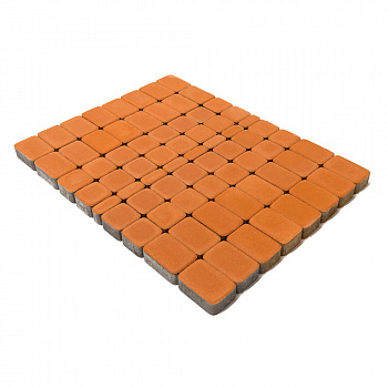 Плитка тротуарная Классико Янтарный h60 57х115 115х115 172х115 — Grandline