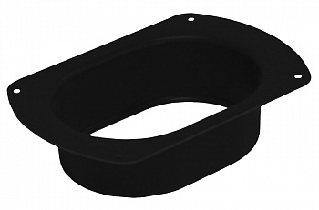 Воронка врезная Vortex Matt 127мм RAL 9005 черный — Grandline