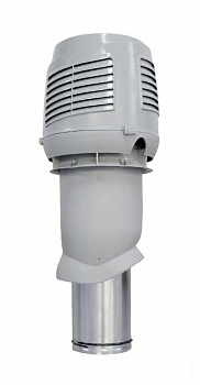 Приточный вентиляционный элемент 160/ER/500 Vilpe INTAKE светло-серый — Grandline