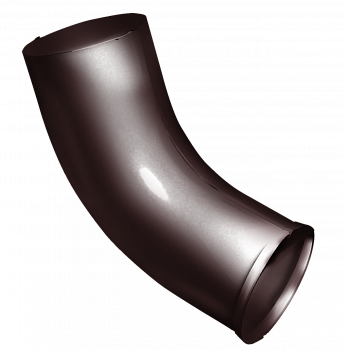 Колено стока Optima 100мм RAL 8017 — Grandline